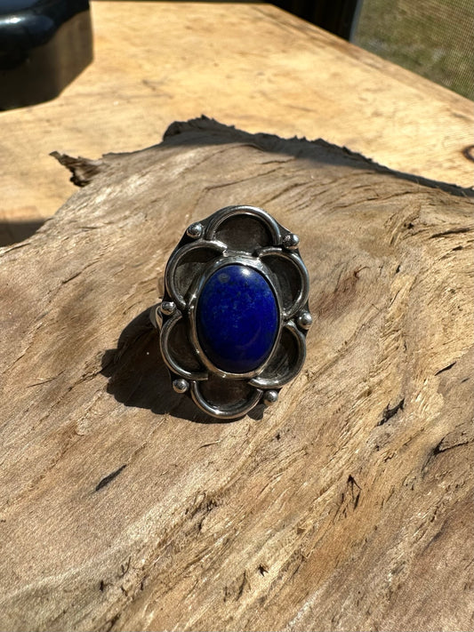 LAPIS LAZULI RING - SIZE 7