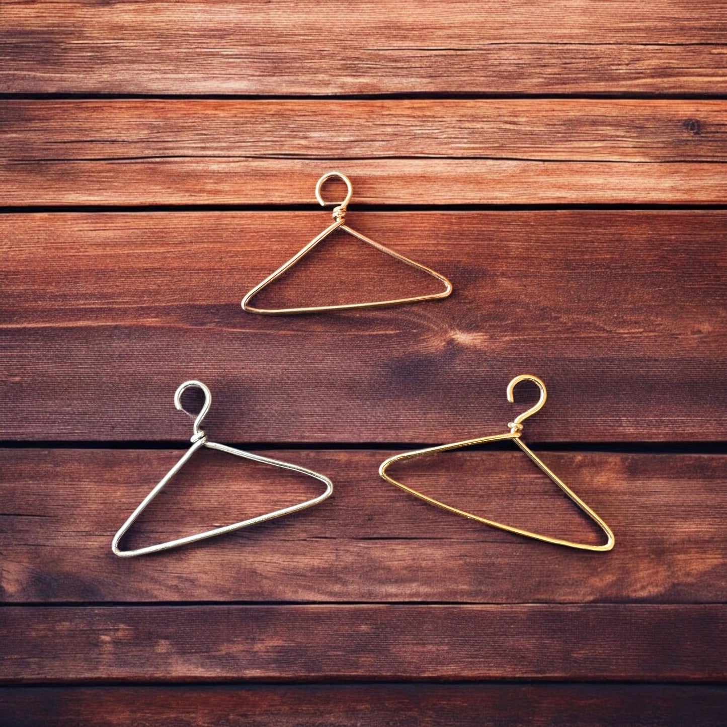 Wire Hanger Charm/ Pendant